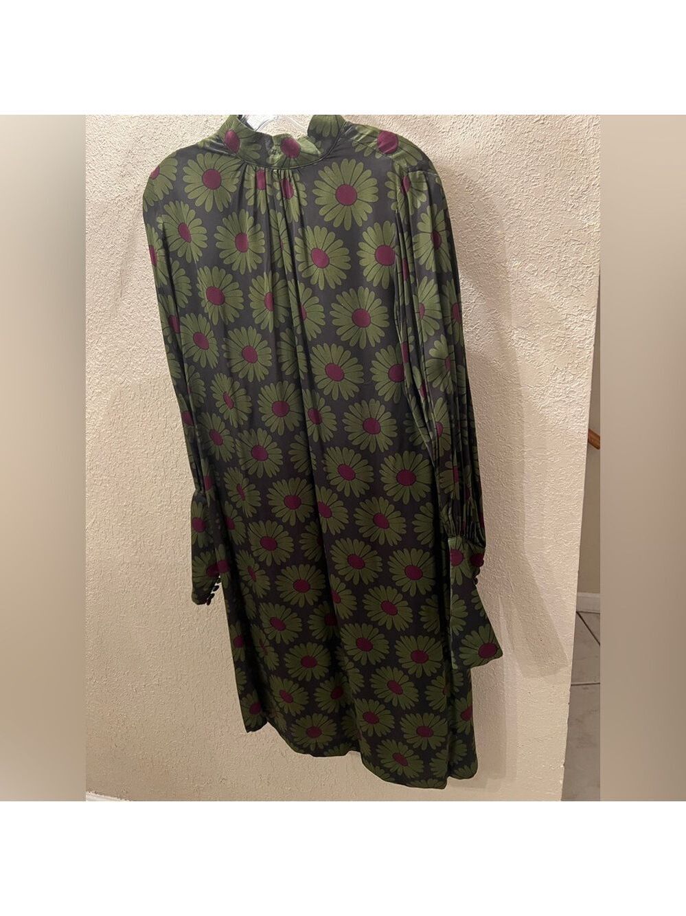 Giovanna Nicolai ~ Vintage Italian Floral Midi Dress – Size ~4/Small